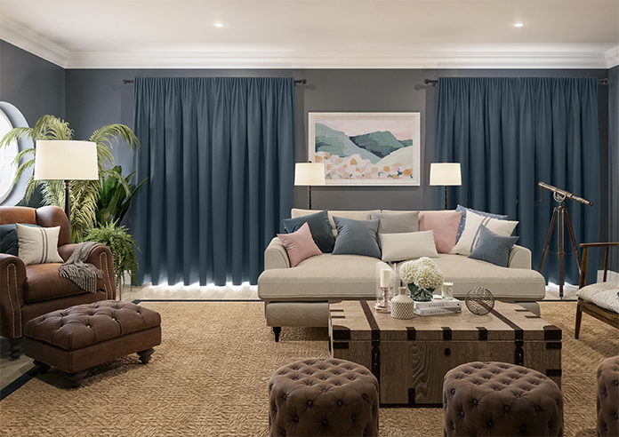 Saltaire, Denim - Made to Measure Curtains - Image 15